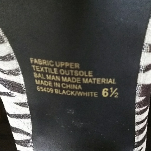 Stilletos Shimmer Zebra Style print - Picture 5 of 5